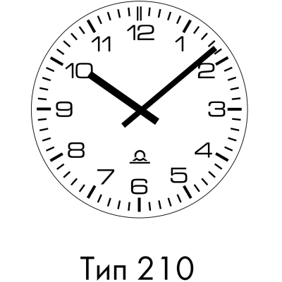 Стрелочные часы  * SLIM.E.30.210