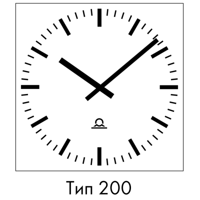 Стрелочные часы  * SLIMQ.E.40.200