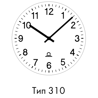Стрелочные часы  STA.A.30.310