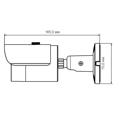 Цилиндрическая IP-камера HBD1PR1