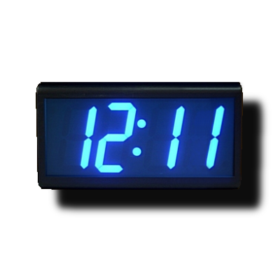 Цифровые вторичные cветодиодные часы ЦВС-4.С.100.МС.Т