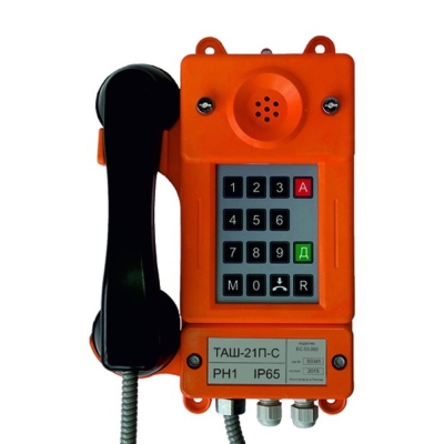 ТАШ-21ПА-IP-С Всепогодный промышленный IP телефон