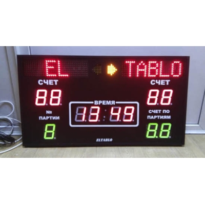 Спортивное табло для волейбола ТС-100х11_2b