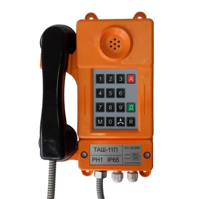 ТАШ-11П Всепогодный промышленный телефонный аппарат
