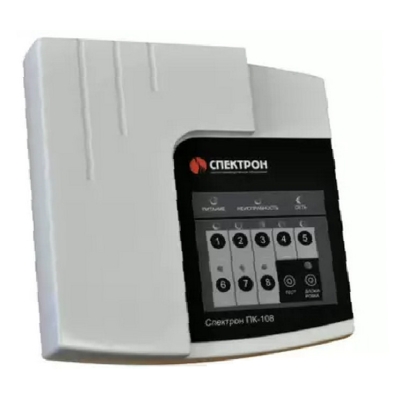 Прибор приемно-контрольный охранно-пожарный (ППКОП) Спектрон ПК 108