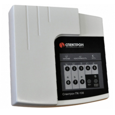Прибор приемно-контрольный охранно-пожарный (ППКОП) Спектрон ПК 104