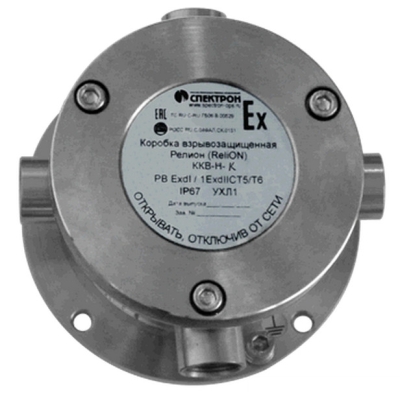 Крестовая взрывозащищенная коммутационная коробка Релион-ККВ-Н-К