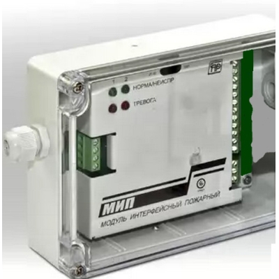 Модуль интерфейсный пожарный взрывозащищённый МИП-2-Ex