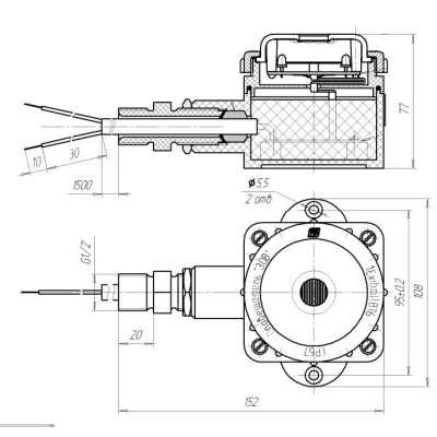 Взрывозащищённый оповещатель свето-звуковой ЗОВ-220