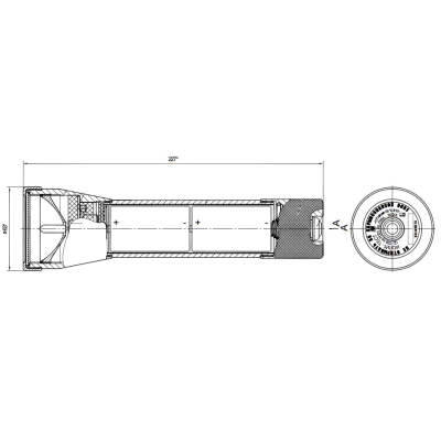 Фонарь тестовый Иолит-ТЕСТ