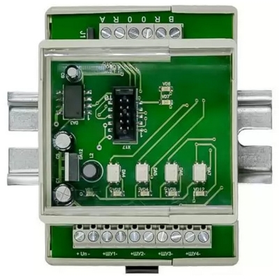 Устройство управления оповещателем УУО DIN