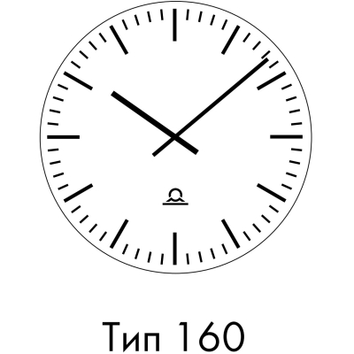 Стрелочные часы  * SLIM.SEM.30.160
