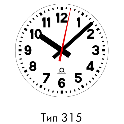 Стрелочные часы  STA.A.60.315.BW