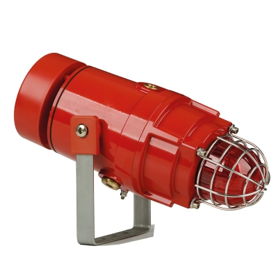 Взрывозащищенный радиальный сигнализатор и ксеноновый строб-маяк для газовых сред D1xC2X10R