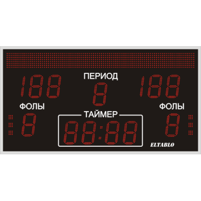 ТС-150х13b Универсальное спортивное табло