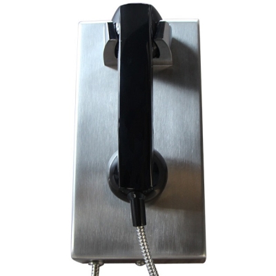 Промышленный антивандальный IP-телефон  (красный корпус)