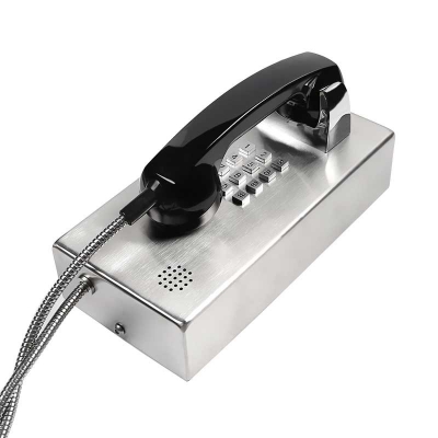 Промышленный антивандальный SIP телефон   с клавиатурой 