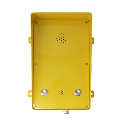 Промышленное всепогодное переговорное SIP устройство с двумя кнопками вызова  