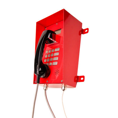 Промышленный антивандальный аналоговый телефон ЭД216К/ИЛ 