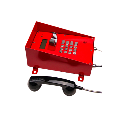 Промышленный антивандальный аналоговый телефон ЭД216К/ИЛ 