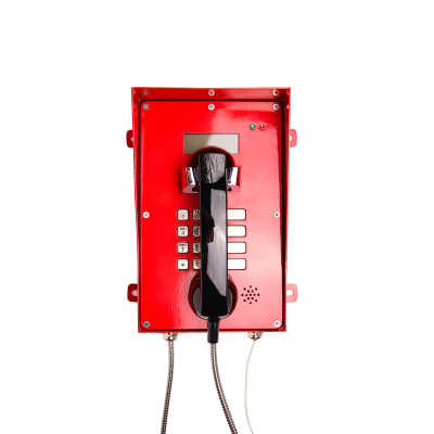 Промышленный антивандальный аналоговый телефон ЭД216К/ИЛ 