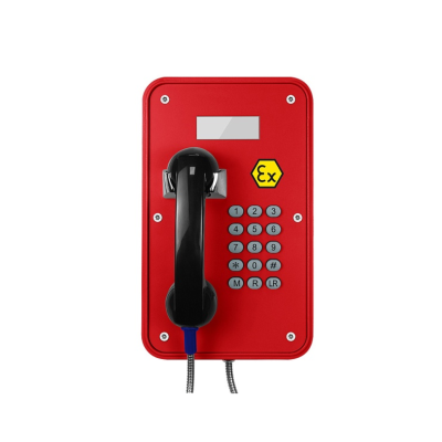 Всепогодный взрывозащищенный промышленный SIP-телефон  
