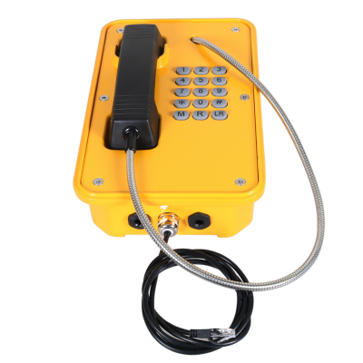 Взрывозащищенный телефон аналоговый с клавиатурой с громкоговорителем JREX103-FK-H