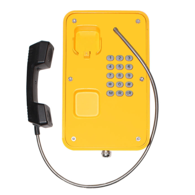 Взрывозащищенный телефон аналоговый с клавиатурой с громкоговорителем JREX103-FK-H