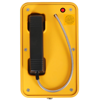 Всепогодный аналоговый телефон  с громкоговорителем и световой сигнализаций