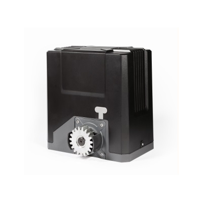 SKY-S1500m Электропривод 230 В для откатных ворот до 1500 кг, магнитный концевой выключатель, нейлоновая червячная передача, 2 брелка-передатчика SKY-S1500m 