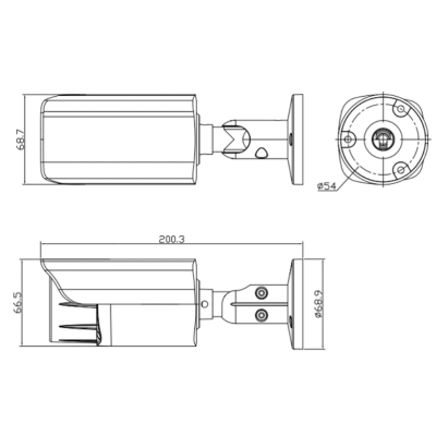 5 Мп уличная цилиндрическая IP-камера с ИК-подсветкой STC-IPM5640 OPTi 