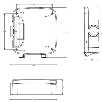 8-мегапиксельная цилиндрическая уличная IP-видеокамера с моторизованным объективом STC-IPM8612A rev.3 