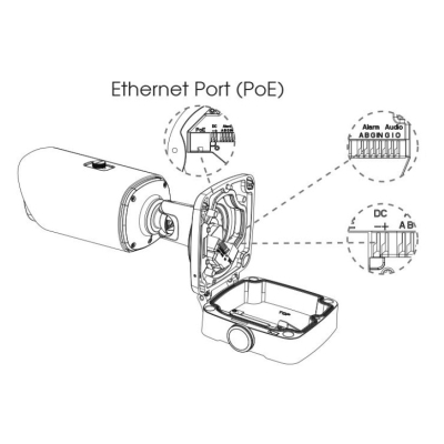 8-мегапиксельная цилиндрическая уличная IP-видеокамера с моторизованным объективом STC-IPM8612A rev.3 