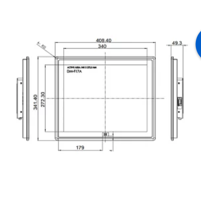 Промышленный монитор  DM-F19A/R