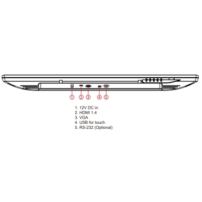 Промышленный монитор W32L100-PTA3