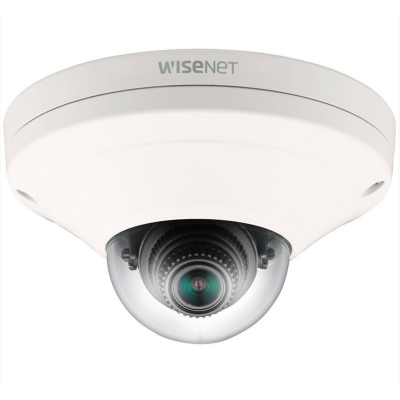 Вандалозащищённая камера мини-купол Wisenet Samsung  с WDR 150 дБ