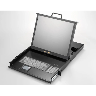 Промышленная KVM-консоль single rail