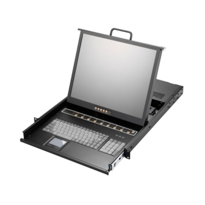 Промышленная KVM-консоль на 8 компьютеров