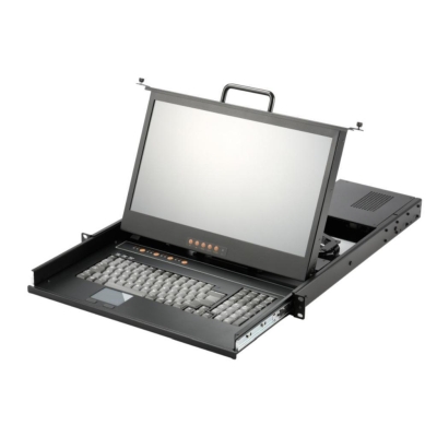 Промышленная KVM-консоль с аудиоинтерфейсом