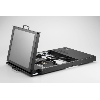 Промышленная KVM-консоль с аудиоинтерфейсом AMK704-174BRU