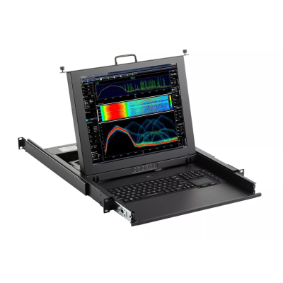 Компактная промышленная KVM-консоль single rail