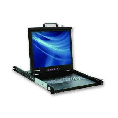 Промышленная KVM-консоль single rail