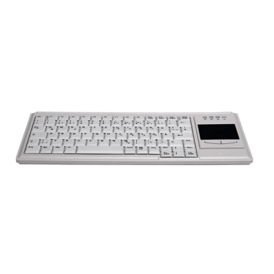 Компактная бесшумная клавиатура с тачпадом AK-4400-GP-W/RU
