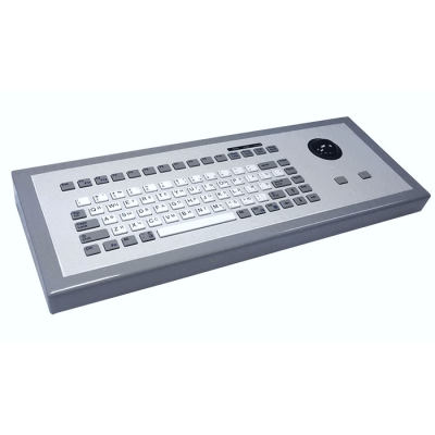 Промышленная силиконовая клавиатура с трекболом