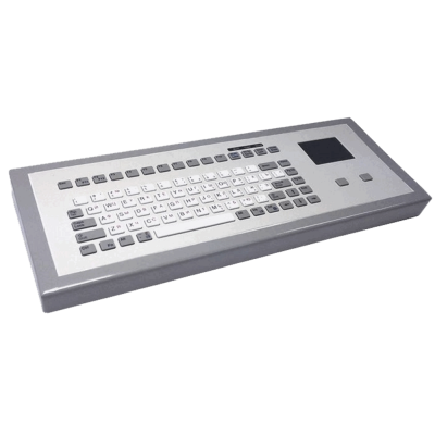Промышленная силиконовая клавиатура с тачпадом