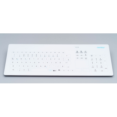 Емкостная клавиатура с тачпадом