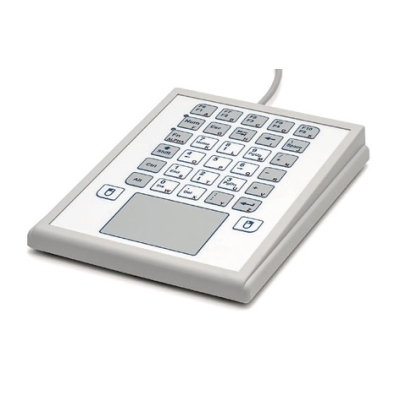 Промышленная клавиатура с тачпадом и защитным покрытием