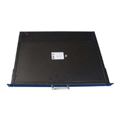 Промышленная выдвижная клавиатура с тачпадом K-TEK-1U-KB-TP-PL-B-US/RU-PS2