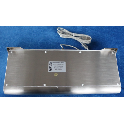 Промышленная антивандальная клавиатура с тачпадом K-TEK-A343TP-MDT-DWP-US/RU-USB