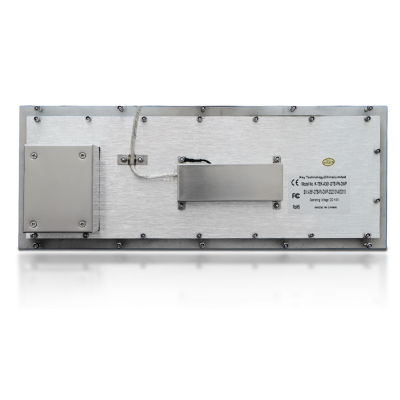 Промышленная антивандальная встраиваемая клавиатура с трекболом K-TEK-A361-OTB-FN-DWP-US/RU-USB